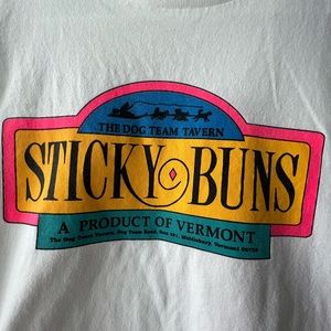 The Dog Team Tavern Sticky Buns Vintage Neon T-Shirt size XL